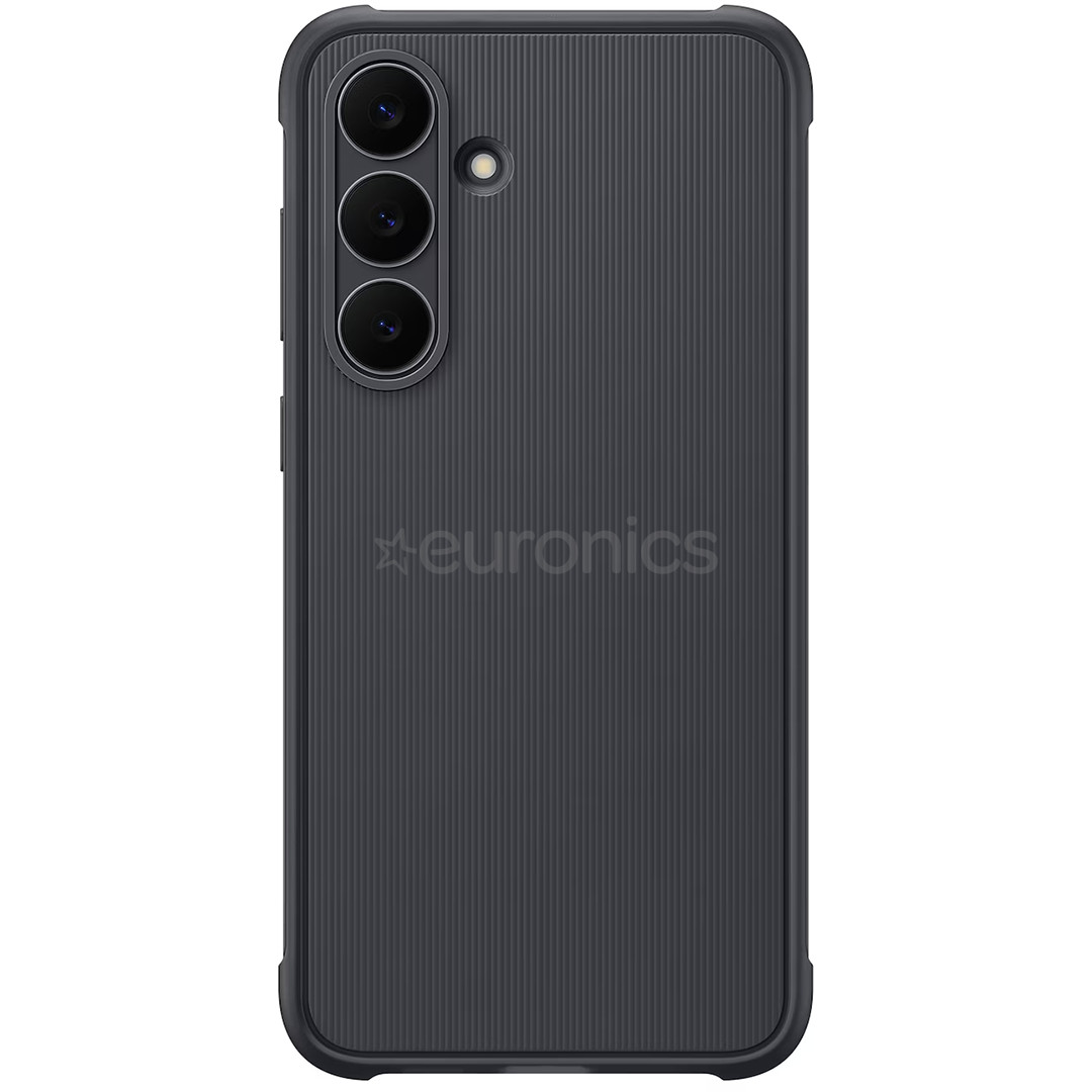 Samsung Rugged Case, Galaxy S25 FE, melna - Apvalks viedtālrunim