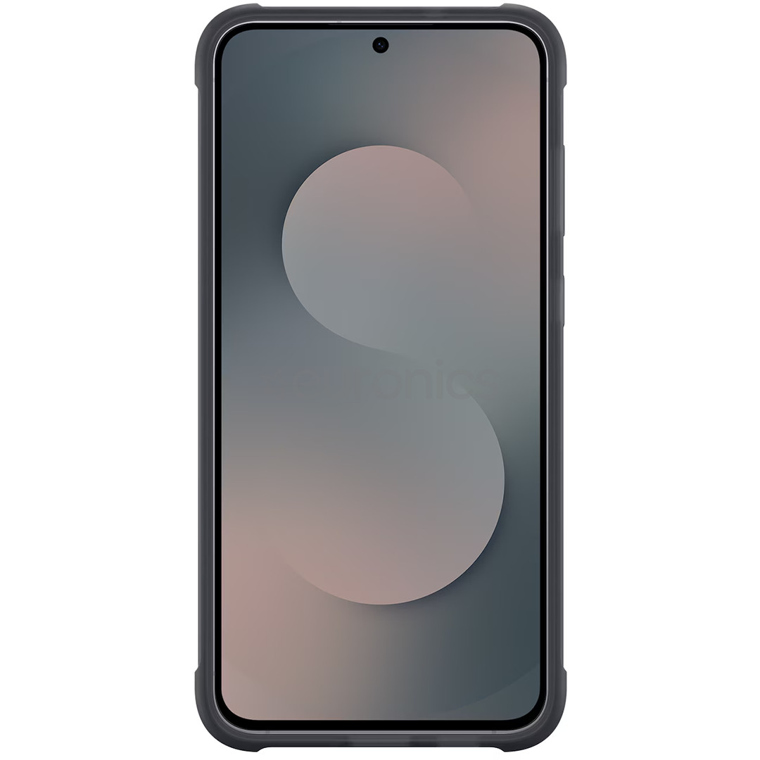 Samsung Rugged Case, Galaxy S25 FE, melna - Apvalks viedtālrunim