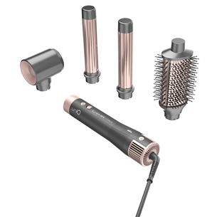 GA.MA Aura UniQ, 1500 W, dark grey/pink - Multistyler GH0113