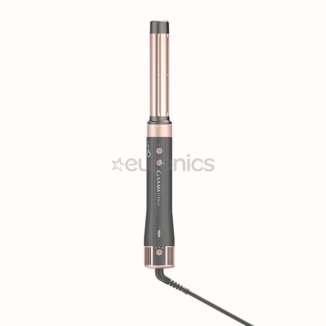 GA.MA Aura UniQ, 1500 W, tumši pelēka/rozā - Matu veidotājs