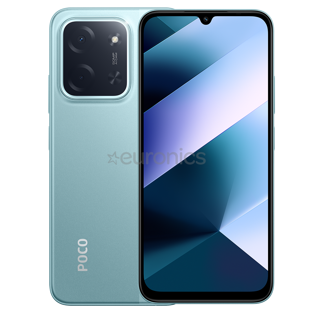 POCO C85, 6 GB, 128 GB, zaļa - Viedtālrunis