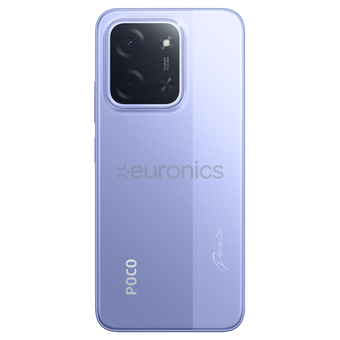 POCO C85, 6 GB, 128 GB, lillā - Viedtālrunis