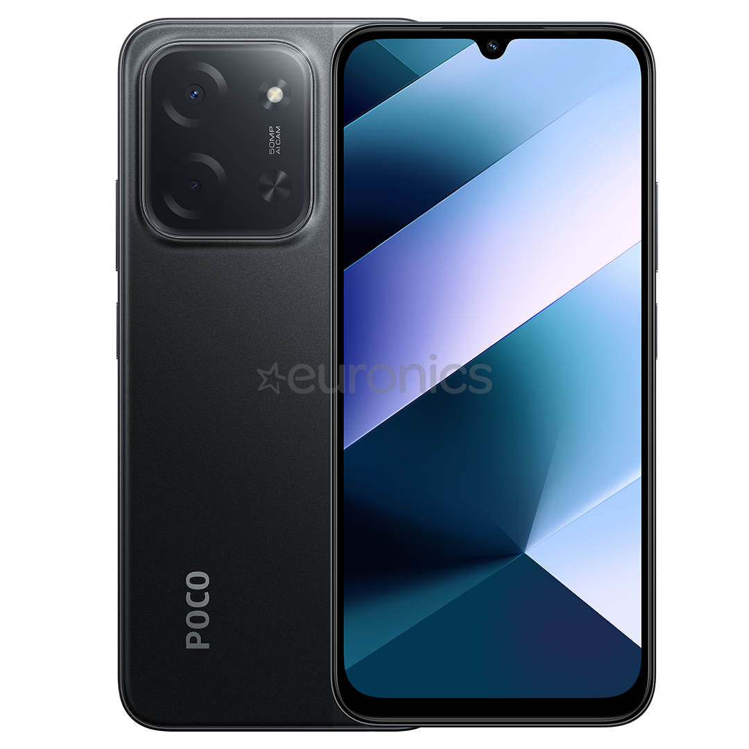 POCO C85, 8 GB, 256 GB, melna - Viedtālrunis