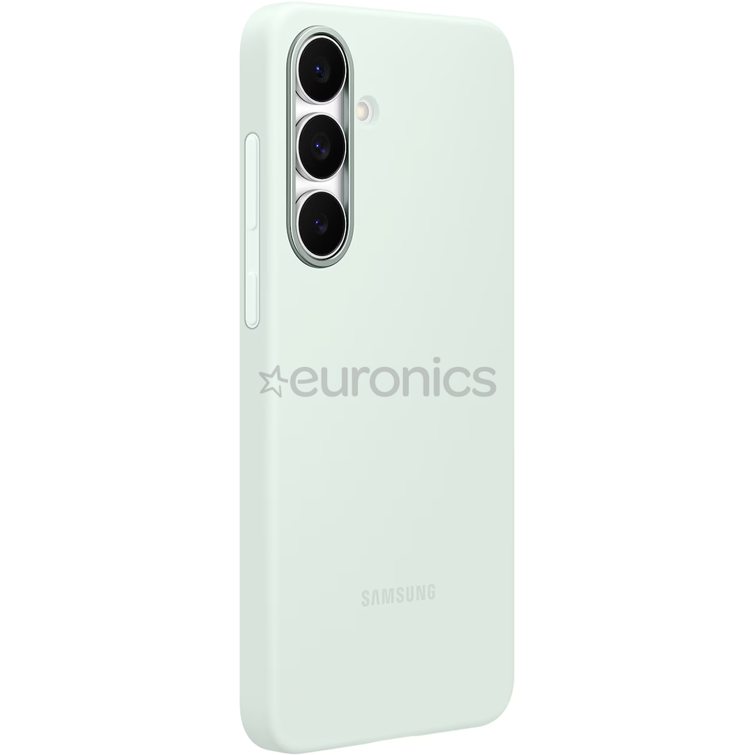 Samsung Silicone Case, Galaxy S25 FE, gaiši zaļa - Apvalks viedtālrunim