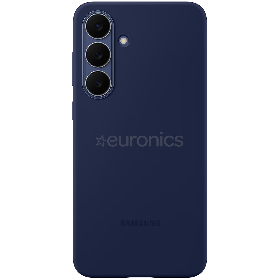 Samsung Silicone Case, Galaxy S25 FE, tumši zila - Apvalks viedtālrunim