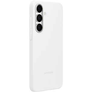 Samsung Silicone Case, Galaxy S25 FE, balta - Apvalks viedtālrunim