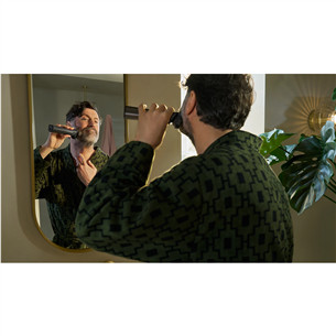 Philips All-in-One Trimmer 9000 Series, Wet & Dry, 15 в 1, серый - Мультитриммер  + OneBlade