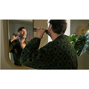 Philips All-in-One Trimmer 9000 Series, Wet & Dry, 15-in-1, grey - Trimmer set + OneBlade