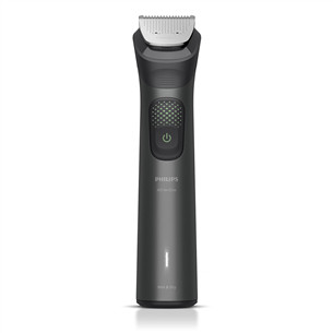 Philips All-in-One Trimmer 9000 Series, Wet & Dry, 15 в 1, серый - Мультитриммер  + OneBlade