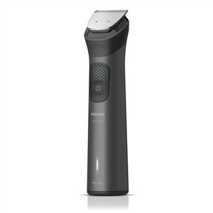 Philips All-in-One Trimmer 9000 Series, Wet & Dry, 15 в 1, серый - Мультитриммер  + OneBlade