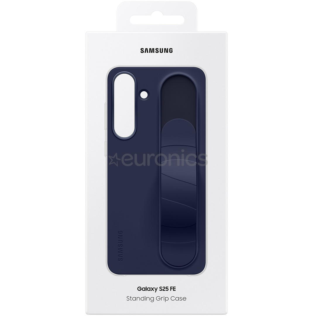 Samsung Standing Grip Case, Galaxy S25 FE, tumši zila - Apvalks viedtālrunim