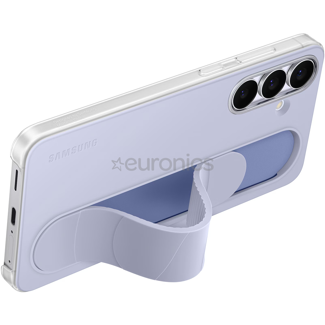 Samsung Standing Grip Case, Galaxy S25 FE, gaiši zila - Apvalks viedtālrunim