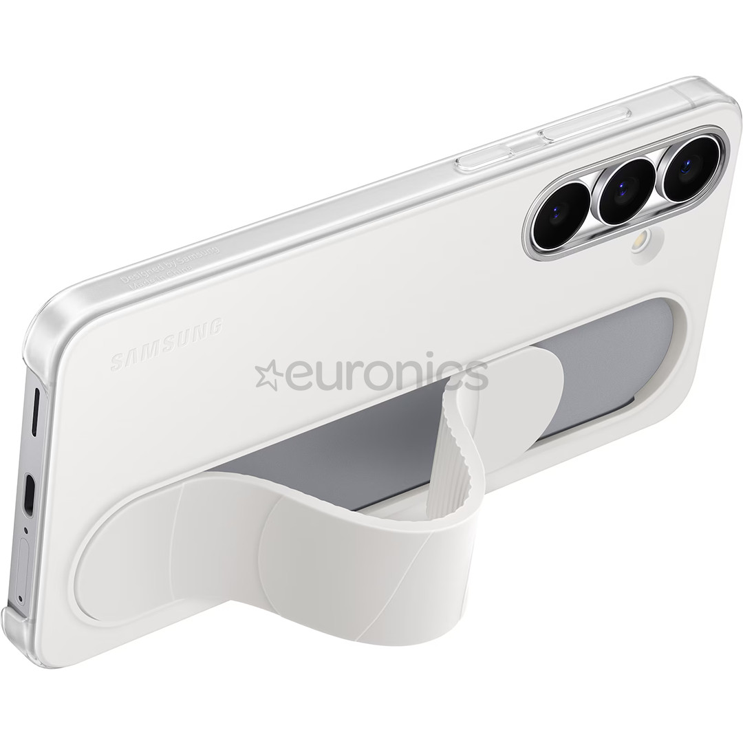 Samsung Standing Grip Case, Galaxy S25 FE, white - Case