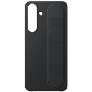 Samsung Standing Grip Case, Galaxy S25 FE, melna - Apvalks viedtālrunim