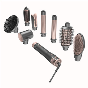 GA.MA Vibrance UniQ, 1500 W, tumši pelēka/rozā - Matu veidotājs GH0114