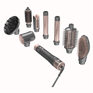GA.MA Vibrance UniQ, 1500 W, dark grey/pink - Multistyler GH0114