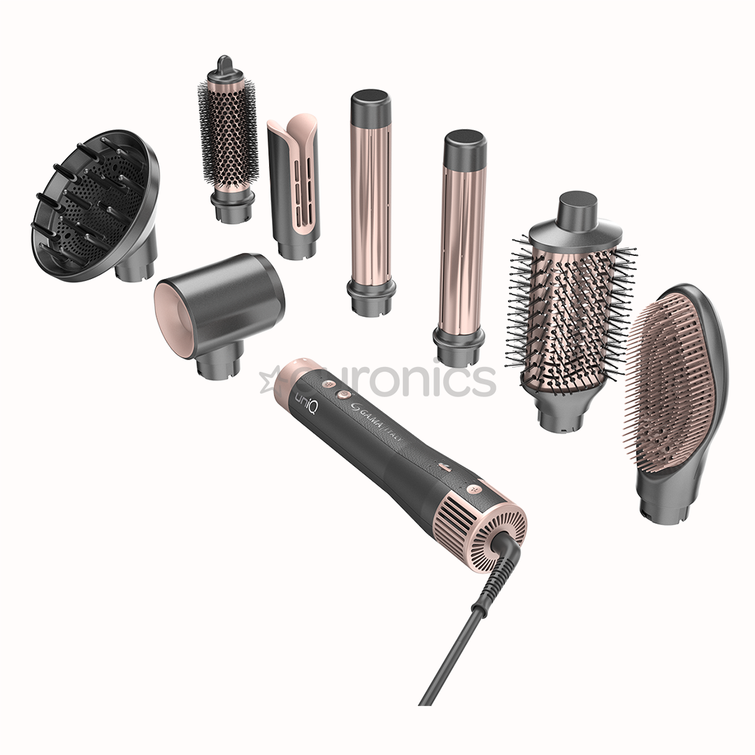 GA.MA Vibrance UniQ, 1500 W, dark grey/pink - Multistyler