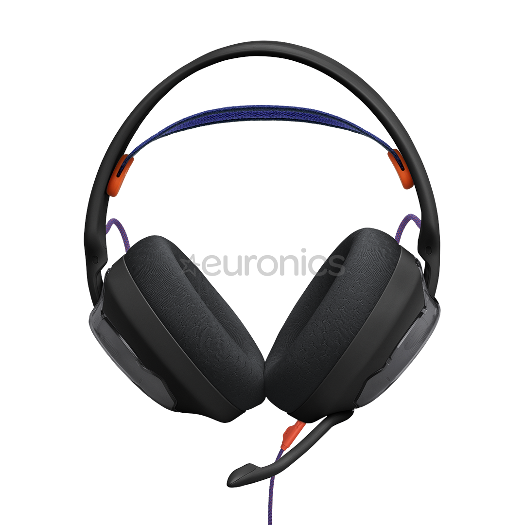 JBL Quantum 250, melna - Austiņas ar mikrofonu