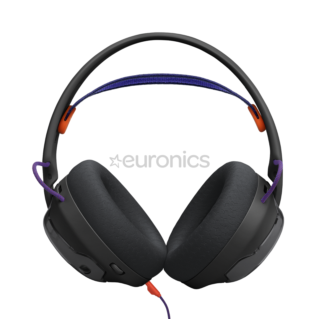 JBL Quantum 250, melna - Austiņas ar mikrofonu