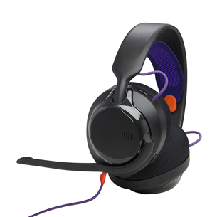JBL Quantum 250, melna - Austiņas ar mikrofonu