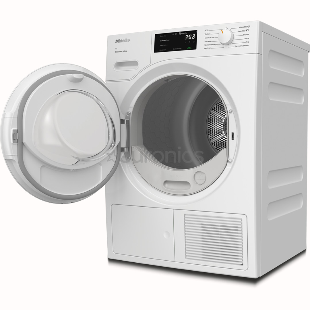 Miele T1 EcoSpeed, 8 kg, depth 64.3 cm - Clothes dryer