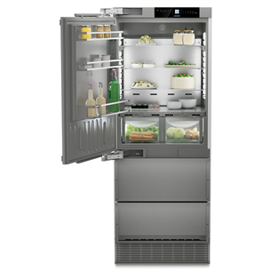 Liebherr BioFresh NoFrost, 402 L, augstums 203 cm - Iebūvējams ledusskapis ECBNE7871