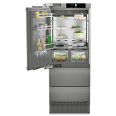 Liebherr BioFresh NoFrost, 402 л, высота 203 см - Интегрируемый холодильник