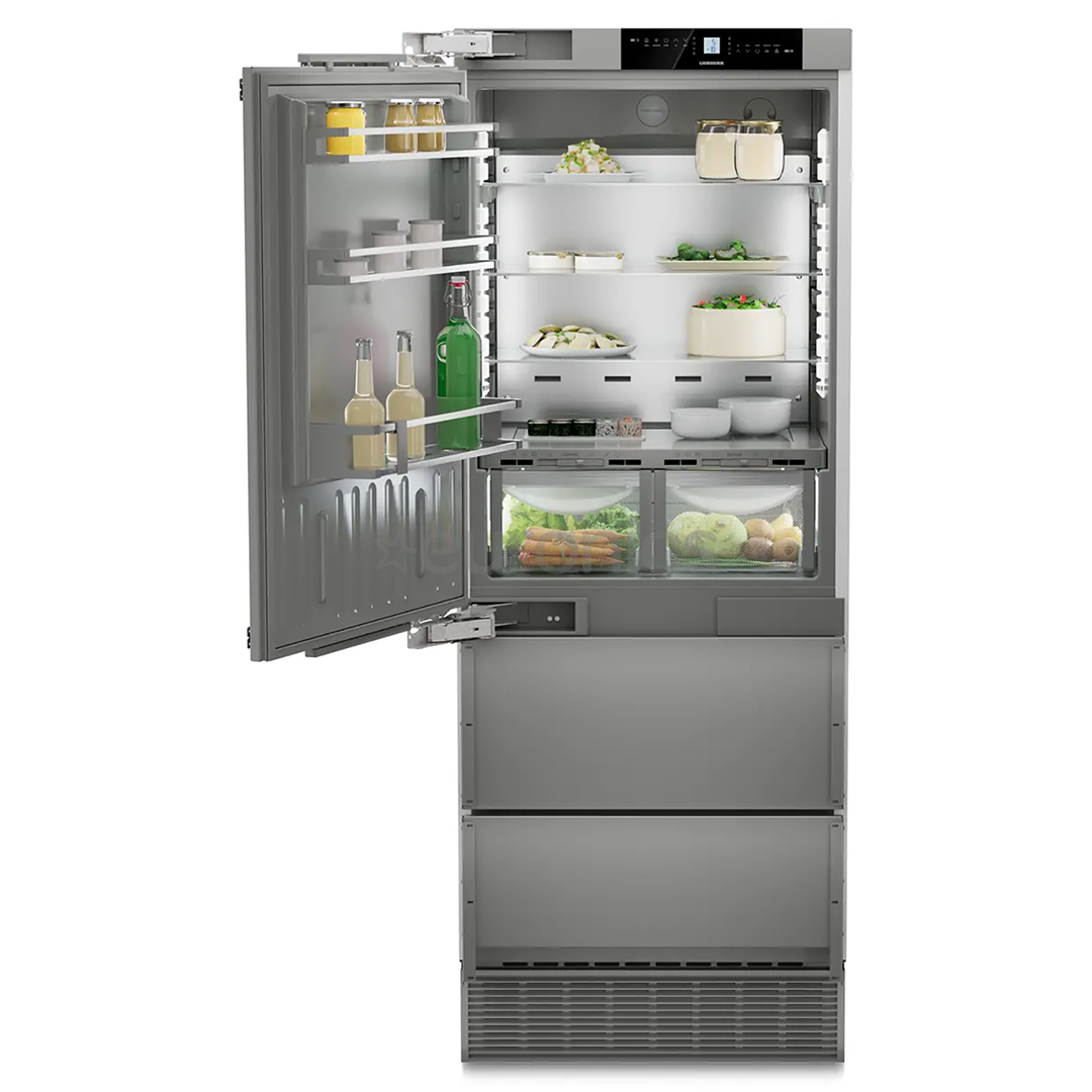 Liebherr BioFresh NoFrost, 402 L, augstums 203 cm - Iebūvējams ledusskapis