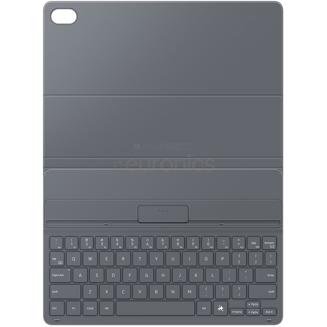 Samsung Book Cover Keyboard Slim, Galaxy Tab S11, melna - Apvalks ar klaviatūru