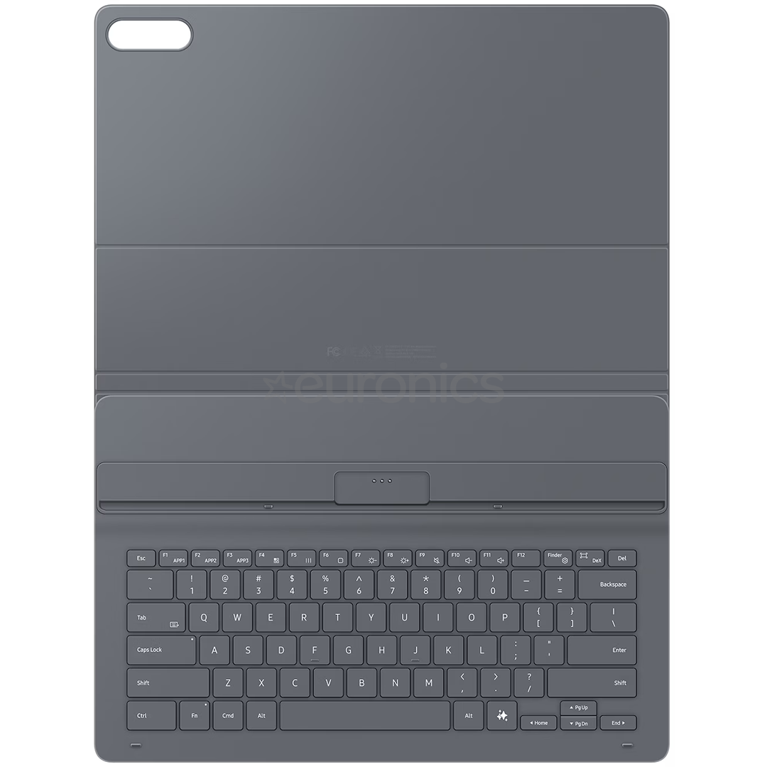Samsung Book Cover Keyboard Slim, Galaxy Tab S11 Ultra, melna - Apvalks ar klaviatūru