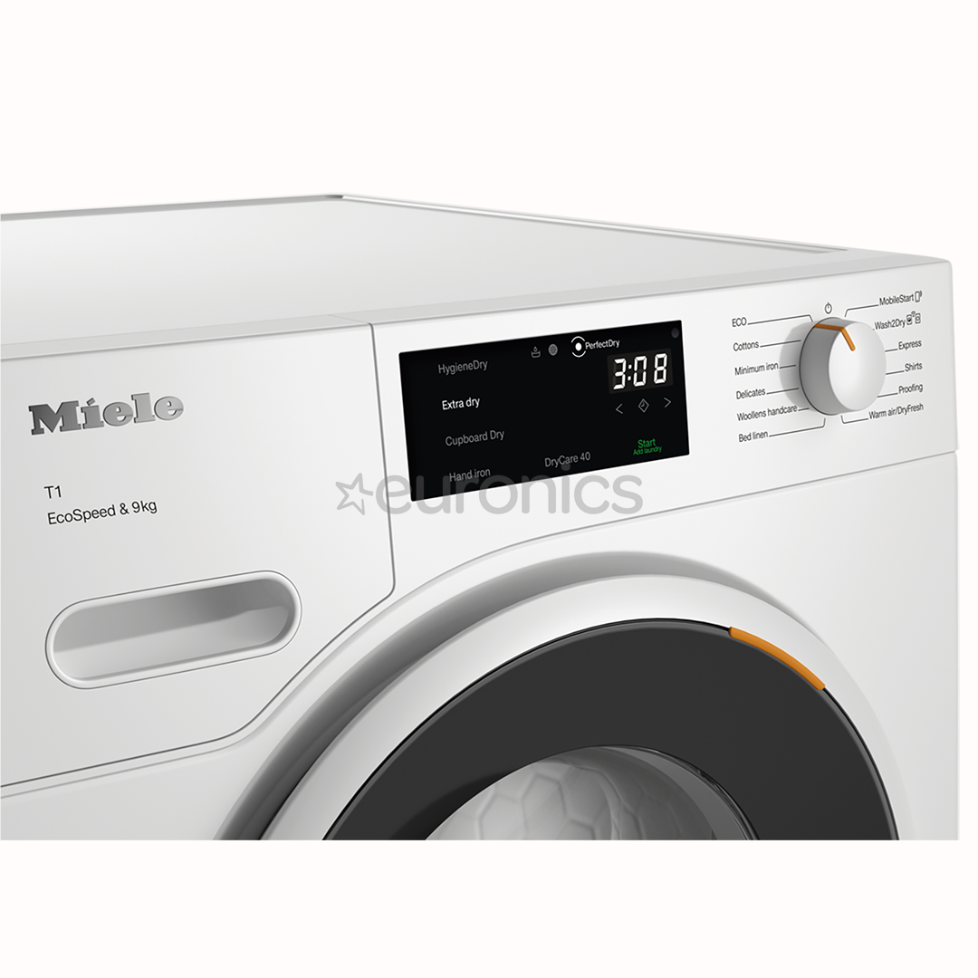 Miele T1 EcoSpeed, 9 kg, dziļums 64.3 cm - Veļas žāvētājs