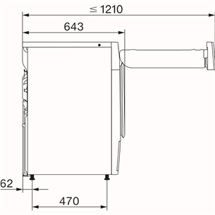 Miele T1 EcoSpeed, 9 kg, dziļums 64.3 cm - Veļas žāvētājs