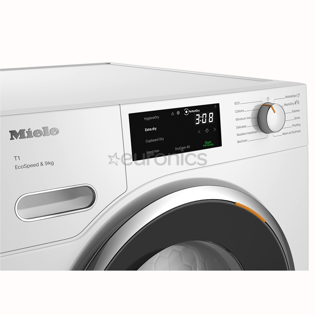 Miele T1 EcoSpeed, 9 kg, dziļums 64.3 cm - Veļas žāvētājs