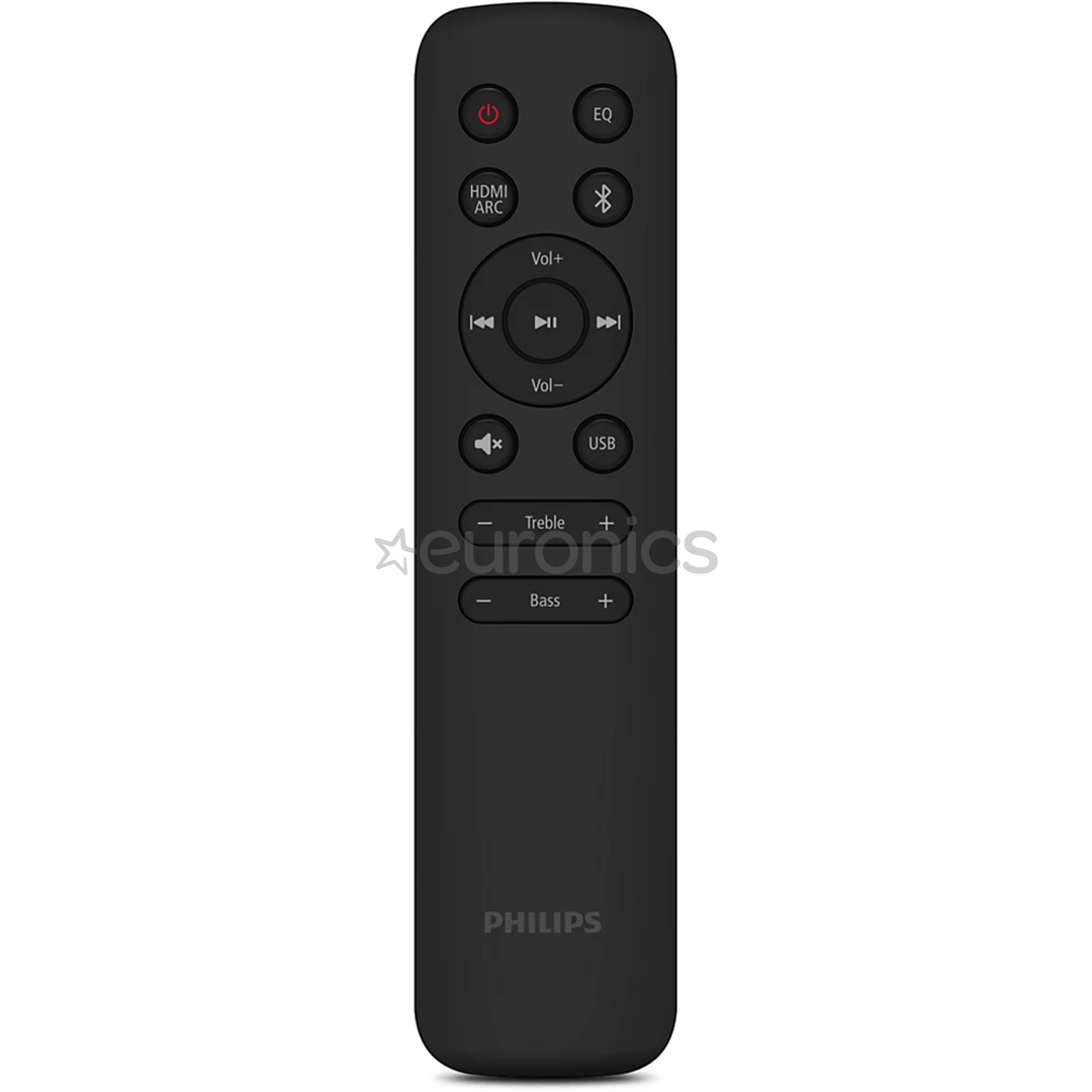 Philips TAB4000, 2.0, black - Soundbar