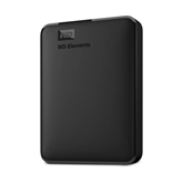 Western Digital WD Elements Portable, 6 TB, melna - Ārējais HDD cietais disks