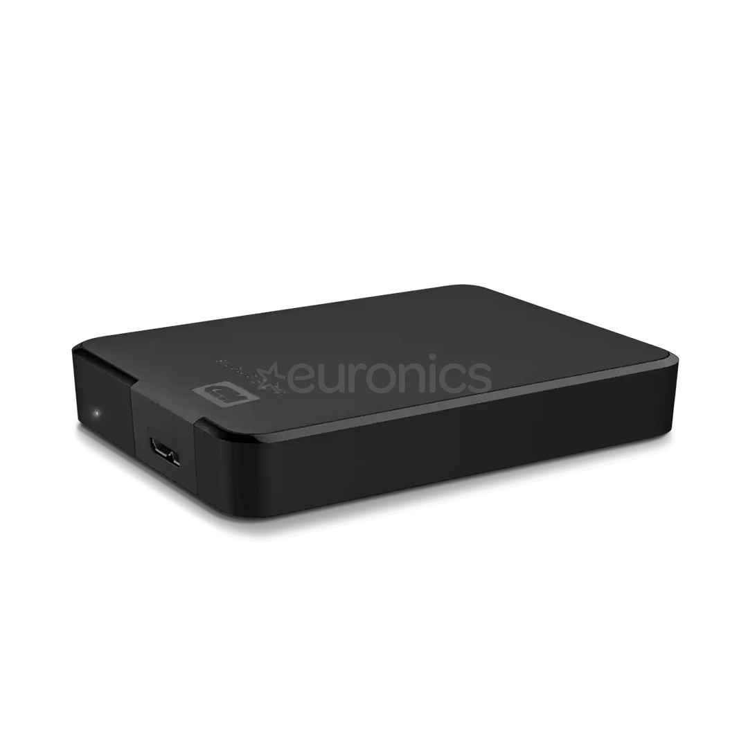 Western Digital WD Elements Portable, 6 TB, melna - Ārējais HDD cietais disks