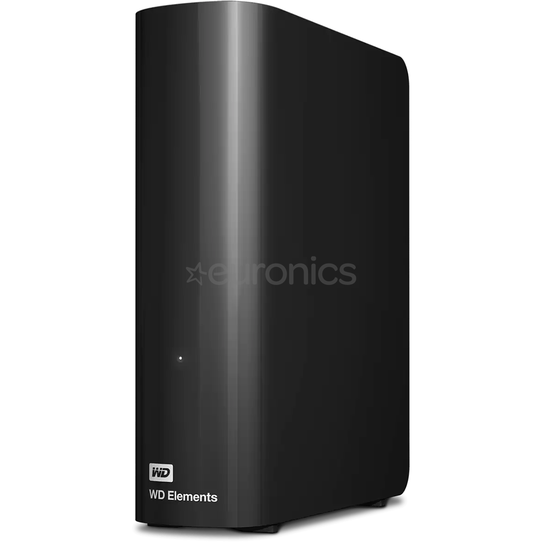 Western Digital WD Elements Desktop, 14 TB, melna - Ārējais HDD cietais disks