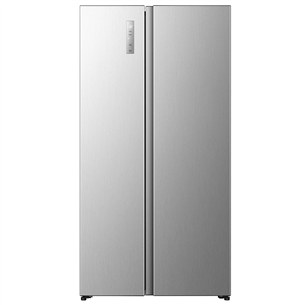 Hisense, Total No Frost, 527 L, augstums 179 cm, pelēka - SBS ledusskapis RS3P538NAIE