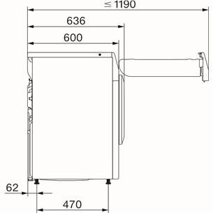 Miele T1 Excellence EcoSpeed, 9 kg, dziļums 60 cm - Veļas žāvētājs