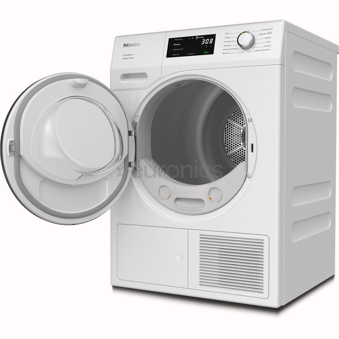 Miele T1 Excellence EcoSpeed, 9 kg, depth 60 cm - Clothes dryer