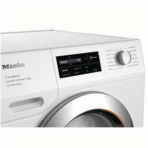Miele T1 Excellence EcoSpeed & Steam 125 Gala Edition, 9 кг, глубина 60 см - Сушильная машина