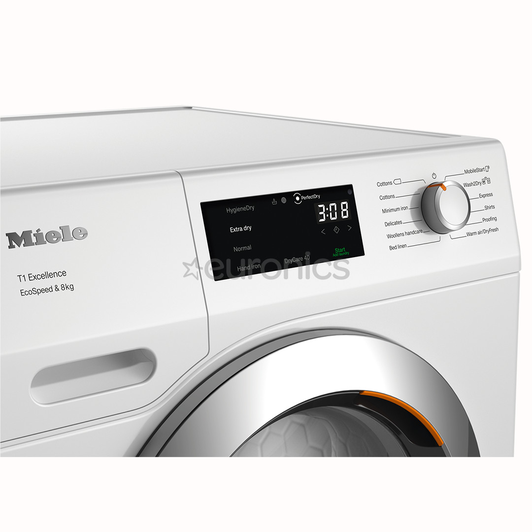 Miele T1 Excellence EcoSpeed, 8 кг, глубина 60 см - Сушильная машина