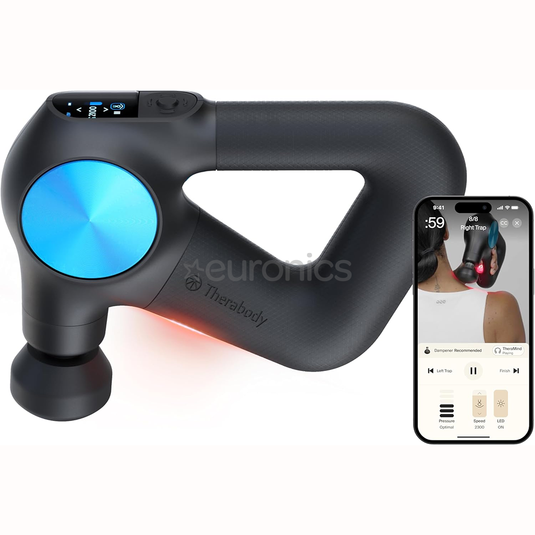 Therabody Theragun PRO Plus, melna - Masāžas ierīce