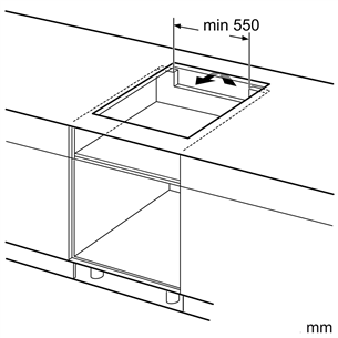 Bosch Series 6, ширина 60 см, без рамы, черный - Интегрируемая индукционная варочная панель