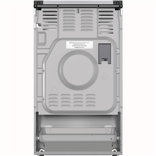 Gorenje, 70 л, ширина 50 см, серый - Газовая плита с электрической духовкой
