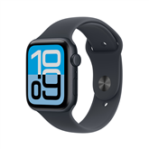 Apple Watch SE 3, 44 mm, GPS + Cellular, sport band, M/L, midnight aluminium / midnight - Smart watch