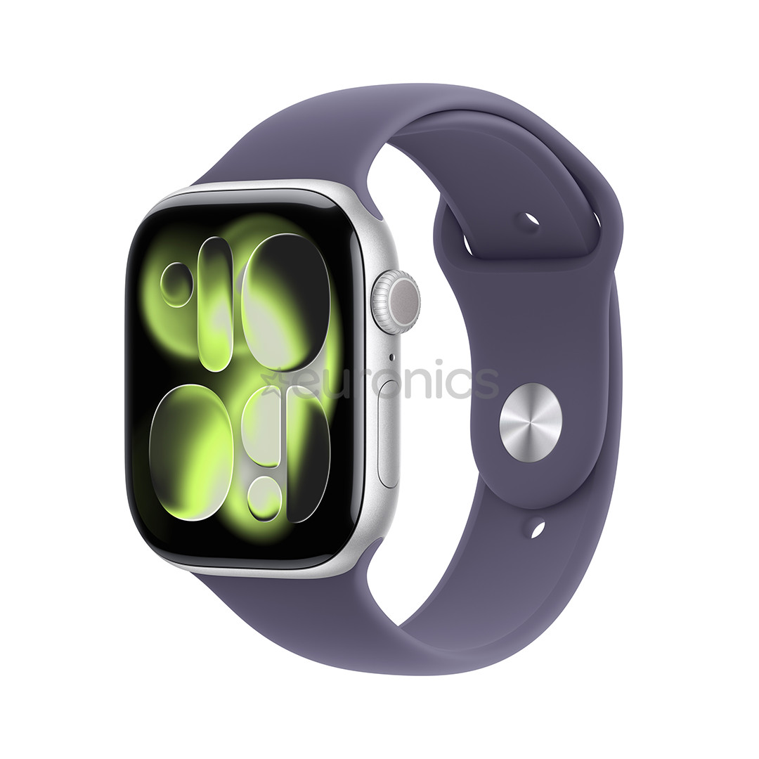 Apple Watch 11, 42 мм, GPS, S/M, серебристый - Смарт-часы