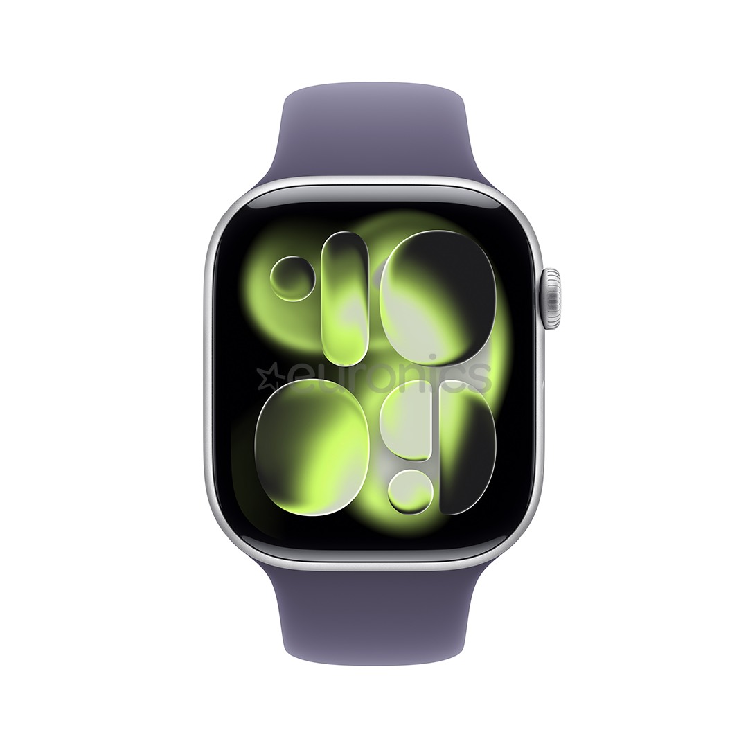 Apple Watch 11, 42 mm, GPS, M/L, sudraba  - Viedpulkstenis