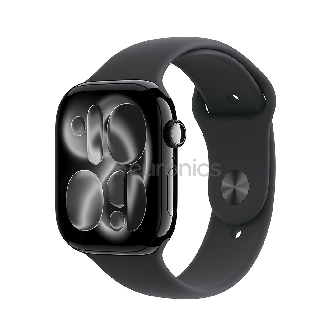 Apple Watch 11, 46 мм, GPS, S/M, черный - Смарт-часы