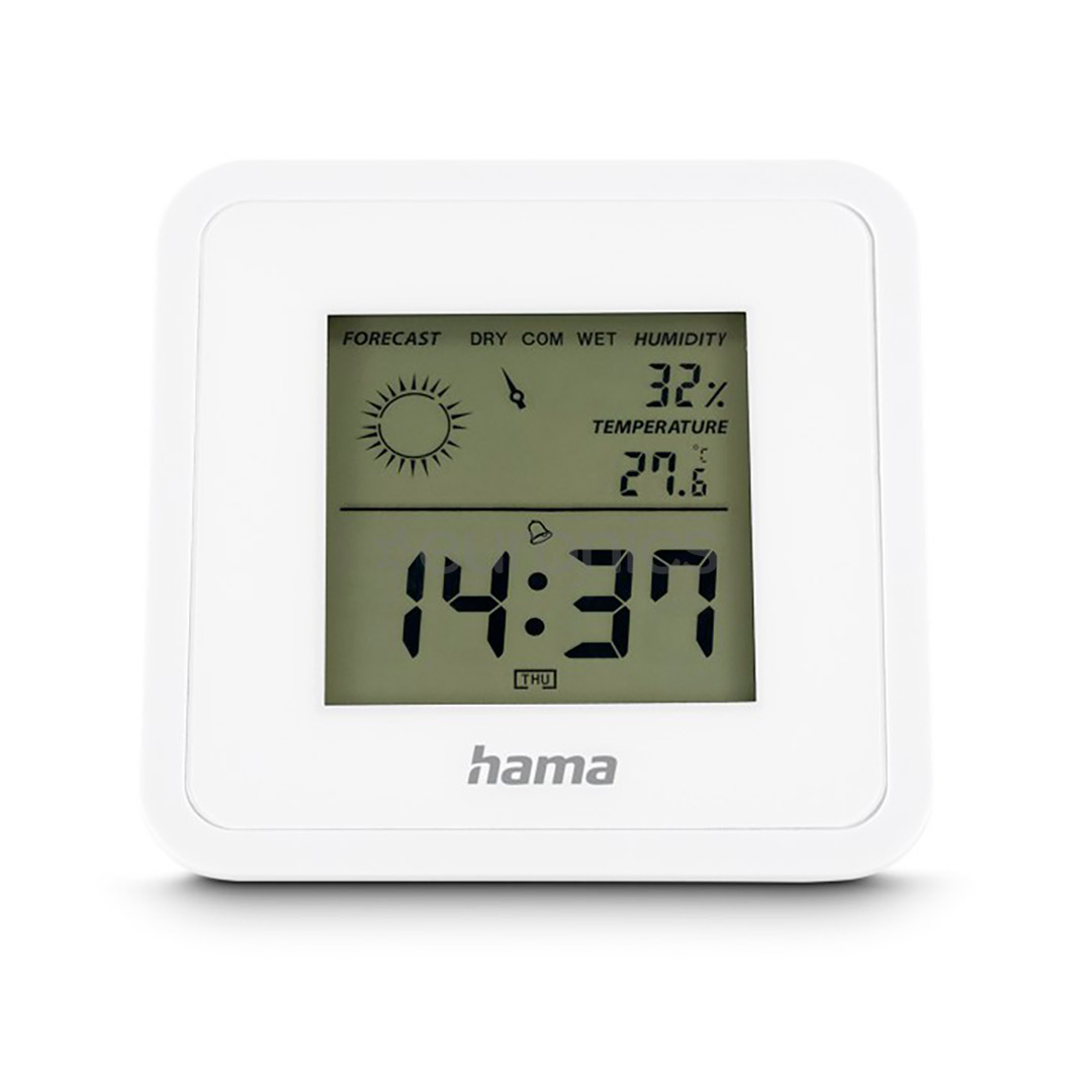 Hama Borneo, white - Thermometer / Hygrometer
